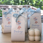 paquete de mini bubbles recuerdo baby shower